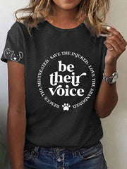 Tier freundliche T-Shirts für Frauen