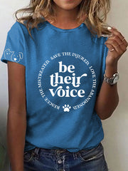 Tier freundliche T-Shirts für Frauen