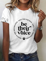 Tier freundliche T-Shirts für Frauen