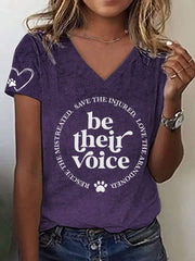Tierschutz-T-Shirt für Frauen