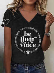 Tierschutz-T-Shirt für Frauen