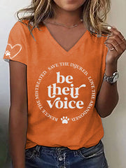 Tierschutz-T-Shirt für Frauen