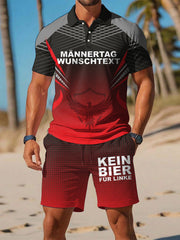 Herren--Sets Kein Bier für Linke Print