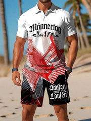 Herren-Saufen-Print-s ets