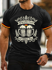 Men's German Beer Day Print T-Shirt