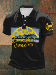 Kurzarm-shirt Sonne und Nummer 88 für Männer