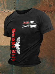 Herren Deutsches Reich T-Shirt mit kurzen Ärmeln