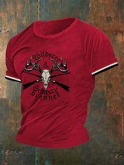 Herren-T-Shirt Wilderer Schwarz brenner