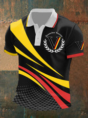 Herren Deutsches Veteranen-Kurzarm--Shirt