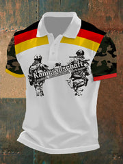 Herren Kameradschaft Deutscher Veteran Kurzarm  Shirt