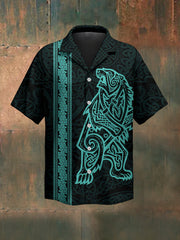 Herren Berserker Spirit Strength Power Viking Heritage Kurzarm Shirt