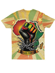 Herren Juneteenth 1865 Schwarz Power Casual T-Shirt